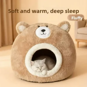 Cat nest autumn and winter pet nest cat house cat bed house nest thickened warm cat sleeping cradle nest kitten kennel