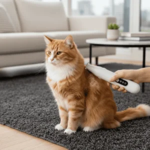 Electric Pet Hair Trimmer Professional USB Charging Dog Paw Trimmer with LED Quiet Operation Cat Electric Shaver Cat Grooming