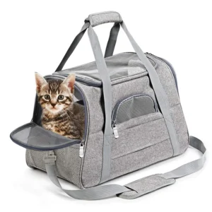 Pet Carrier Cat Carrier Dog Carrier for Small Medium Cats Dogs Pets Cat Carrying Case Soft Sided Cat Bag Pet Travel Carriers