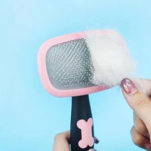 Pet Cat Comb 360°Stainless Steel Rotating Hair Brush For Puppy Small Dog Double-Sided Hair Remover Pets Beauty Clean Massage Too